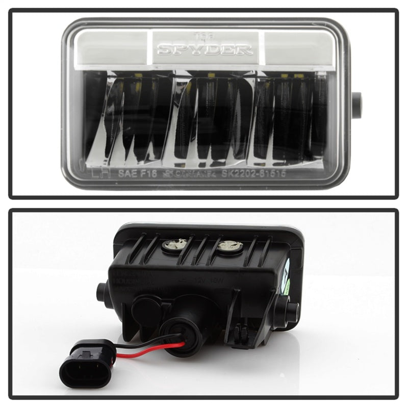 SPYDER Ford F-150 2015-2016 Fog Lights - Chrome FL-YD-FF15015-LED-C 5083968