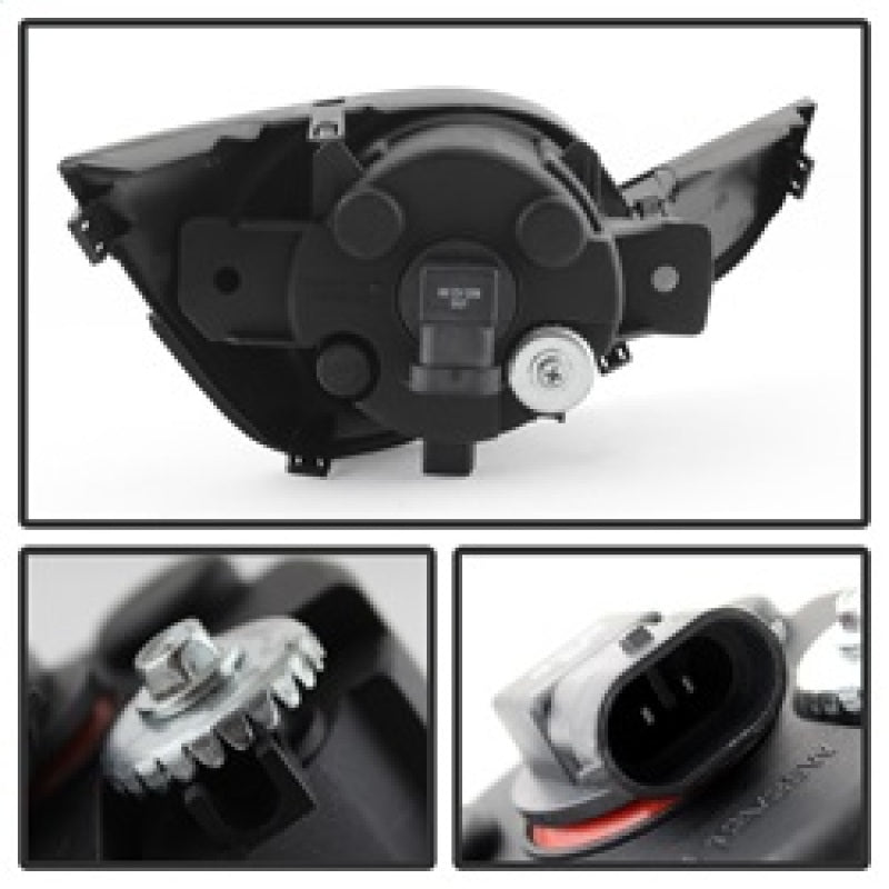 Spyder Nissan Altima 2013-2015 4dr. OEM Fog Lights w/Switch Clear FL-NA13-C 5077813