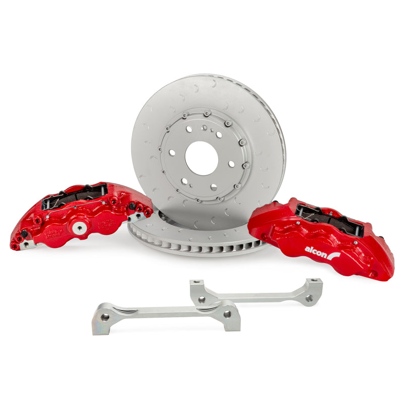 FR SPORT Alcon 19+ Silverado/Sierra 20+ Suburban/Tahoe/Yukon/Esc 355x33mm 6-Piston Red Caliper...