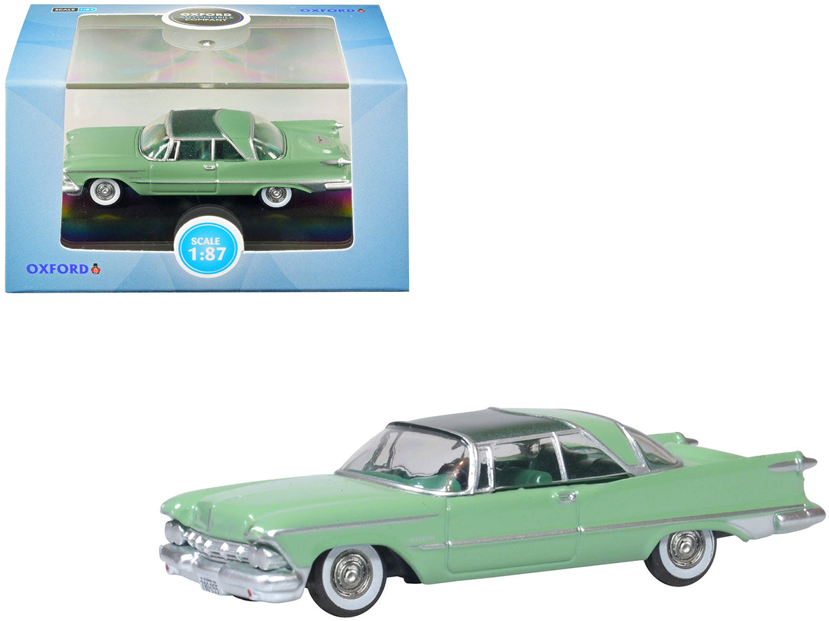 Rapid Vehicles 1959 Chrysler Imperial Crown 2 Door Hardtop Highland Green and Ballad Green 1/87...