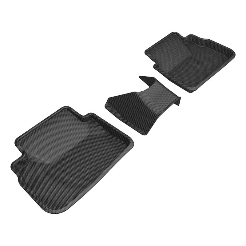 3D MAXpider 3D MAXider 22-23 Subaru WRX Kagu Black Floor Mats - Row 2 L1SB03621509