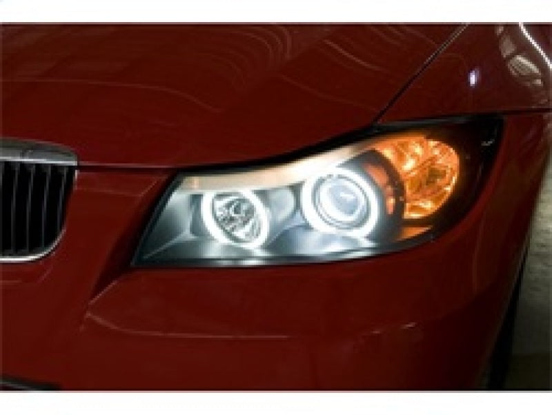 Spyder BMW E90 3-Series 06-08 4DR Projector CCFL Halo - Eyebrow Bulb Blk- PRO-YD-BMWE9005-CCFL-BK 5029652