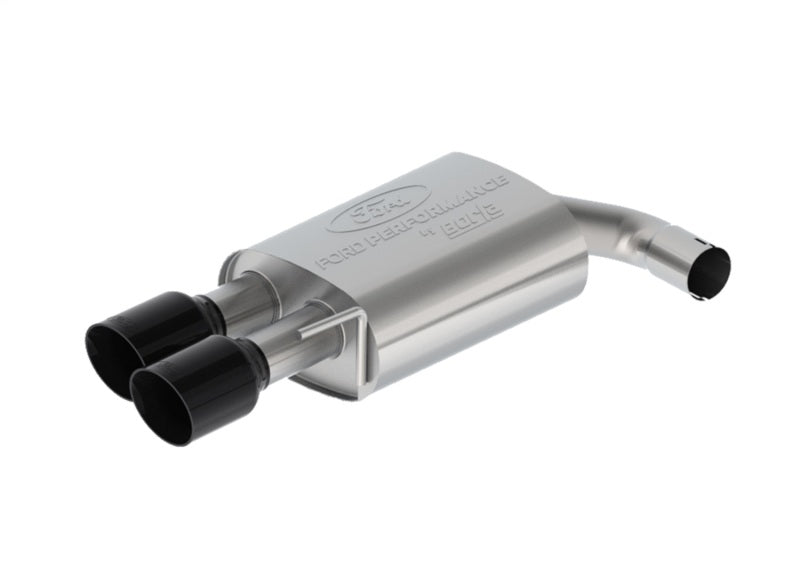 Ford Racing 2024 Mustang 5.0L Touring Non-Active Cat-Back Exhaust w/GT Valance - Black Tip M-5200-M5TBV