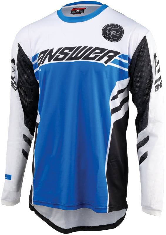 Answer 24 Arkon Nitrus Jersey Blue/Black/White - Medium 442460
