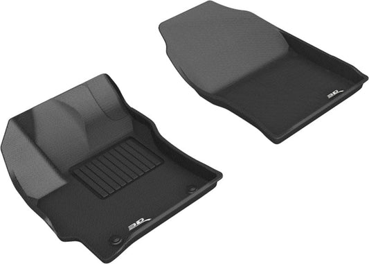 FR SPORT 3D MAXpider 2019-2020 Toyota Corolla Hatchback Kagu 1st Row Floormats - Black L1TY24611509