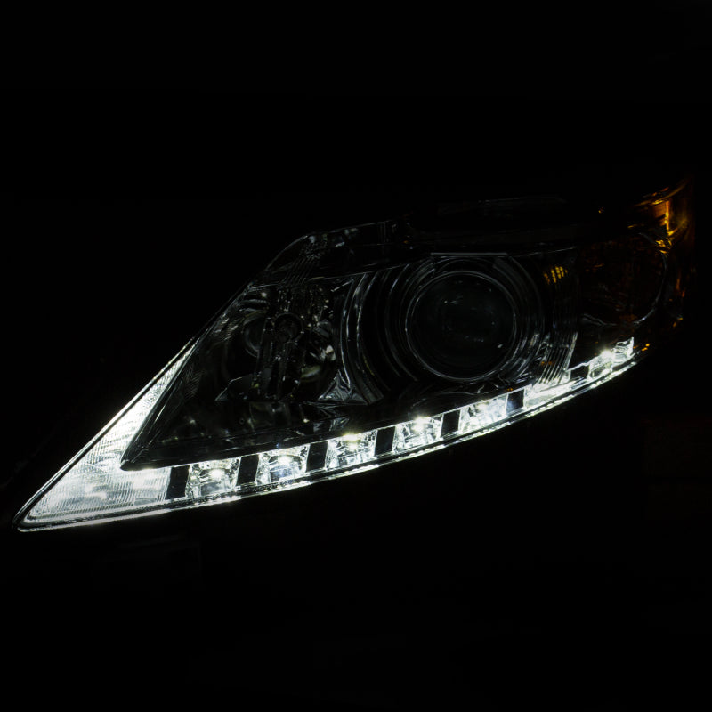 Anzo 2010-2012 Lexus Rx350 Projector Headlights w/ U-Bar Chrome