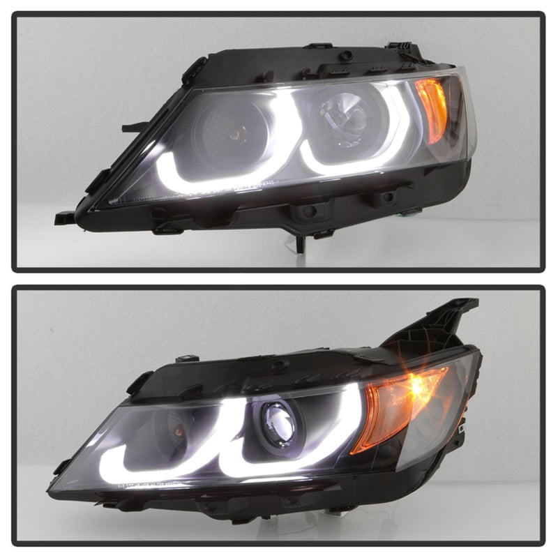 FR SPORT Spyder 14-19 Chevrolet Impala Proj Headlights Low Beam/High Beam H9 Inc - Black...