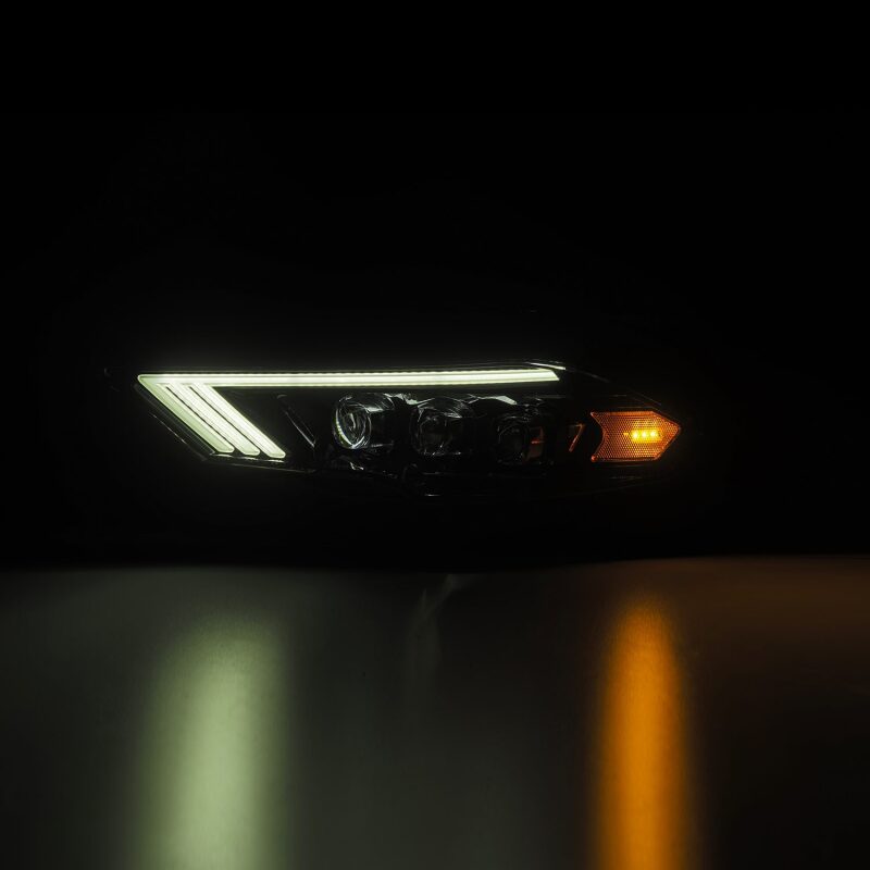 AlphaRex 18-22 Ford Mustang NOVA-Series LED Projector Headlights Alpha-Black 880257 *Discontinued