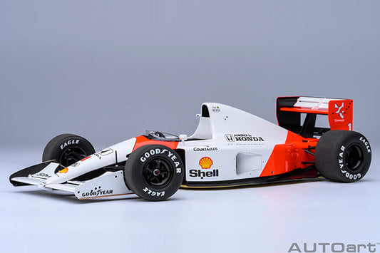 STM Diecast AUTOart Mclaren Honda MP4/6 No 1 Japanese GP 1991 Senna 1:18