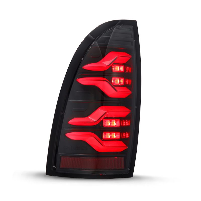 FR SPORT AlphaRex 05-15 Toyota Tacoma LUXX LED Taillights Alpha Blk w/Activ Light/Seq Signal...