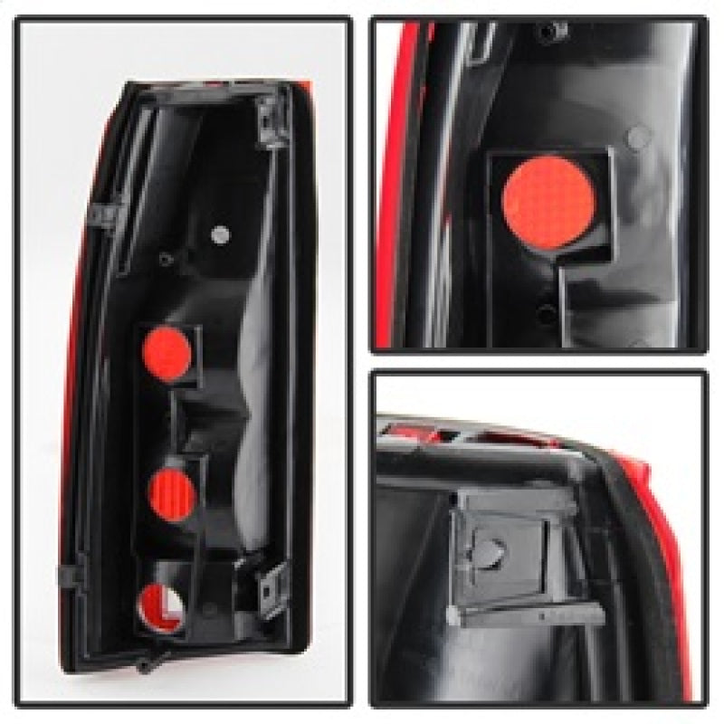 FR SPORT SPYDER xTune Chevy/GMC C1500/C2500/C3500 88-01 OEM Style Tail Light - Red Smoked...