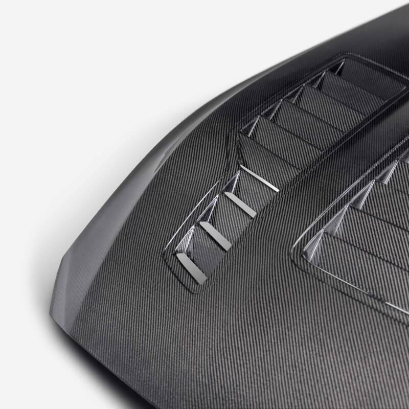 Anderson Composites 2024 Ford Mustang Type-GT4 Double-Sided Carbon Fiber Hood AC-HD24FDMU-GT4-DS