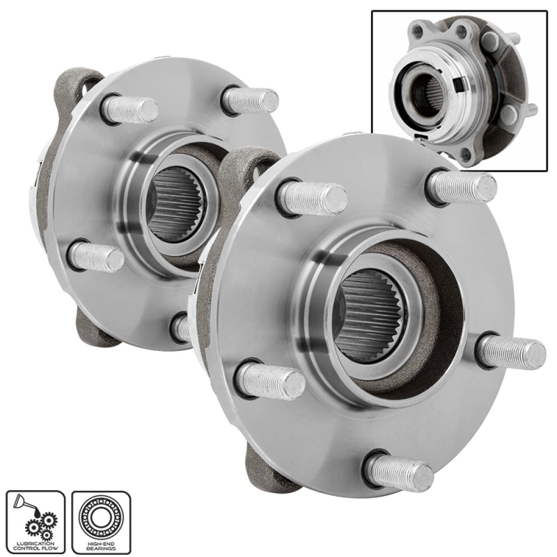 FR SPORT SPYDER xTune Wheel Bearing and Hub Nissan Atima 07-12 V6 / QX60 14-15 - Front Left and...