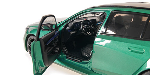 Minichamps 2024 BMW M5 Touring Wagon (G99) Isle of Man Green Metallic 1:18