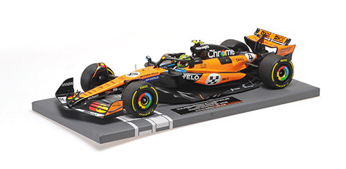 STM Diecast Minichamps Mclaren F1 Team MCL39 Orange #4 Norris Winner Monaco GP 2025 1:18 - View 6