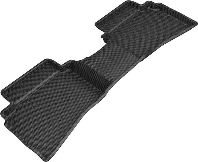 3D MAXpider 20-21 Hyundai Venue Kagu 2nd Row Floormats - Black L1HY10221509