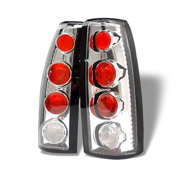 FR SPORT Spyder Chevy C/K Series 1500/2500 88-98/GMC Sierra 88-98 Euro Style Tail Lights Chrm...