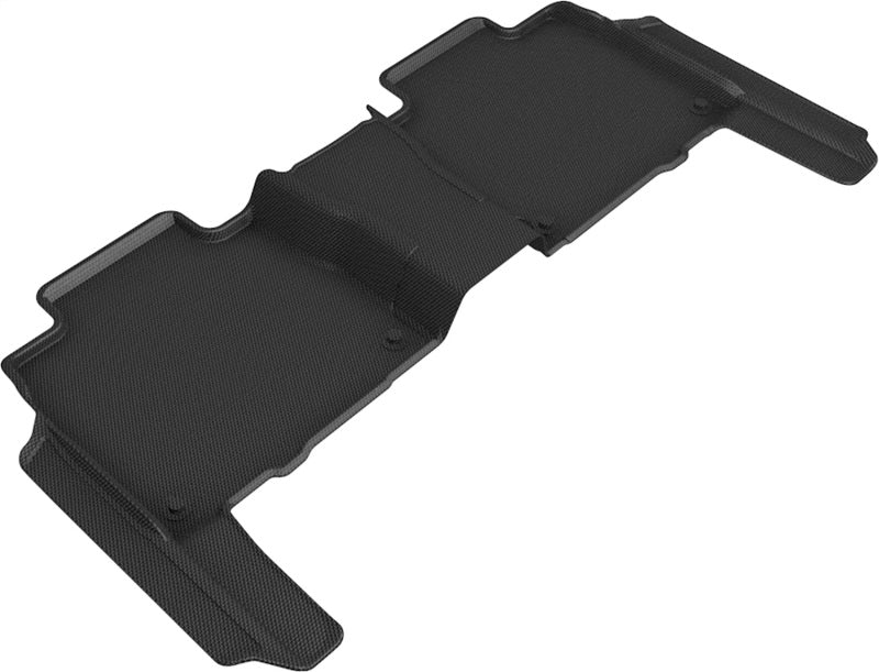 3D MAXpider 20-21 Mercedes GLS-Class (No Executive Rear Seat Package) Kagu 2nd Row Floormats - Black L1MB13021509