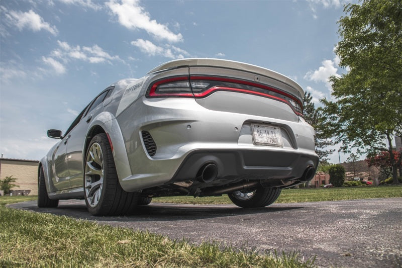 Corsa 15-21 Charger SRT/Hellcat/Redeye 2.75in Valved Catback Dual Rear Exit w/ Single 4.5in Pol Tips 21072