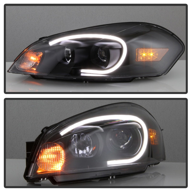 FR SPORT SPYDER xTune 06-13 Chevrolet Impala LED Light Bar Headlights - Black...