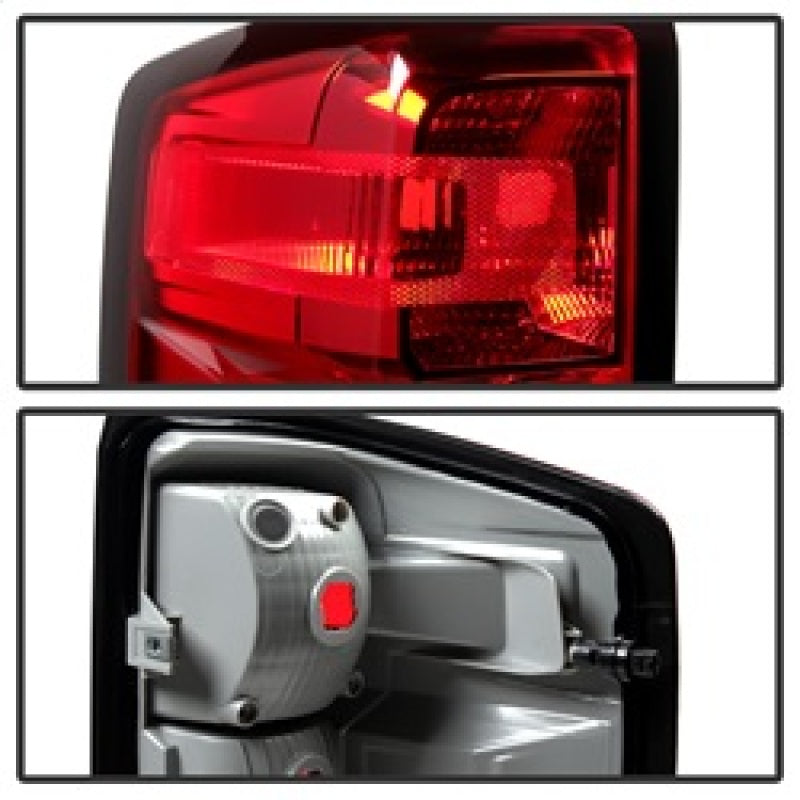 SPYDER Xtune Chevy Silverado 2014-2016 Driver Side Tail Lights - OEM Left ALT-JH-CS14-OE-L 9031915