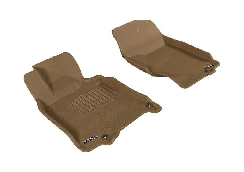 FR SPORT 3D MAXpider 2007-2015 Infiniti Q40/Q60/G35/37 Kagu 1st Row Floormat - Tan L1IN00611502