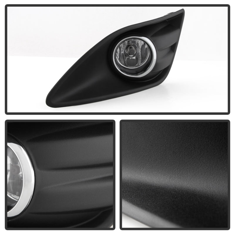 Spyder Ford C-Max 2013-2015 OEM Fog Light W/Universal Switch- Clear FL-FCMAX2013-C 5080332
