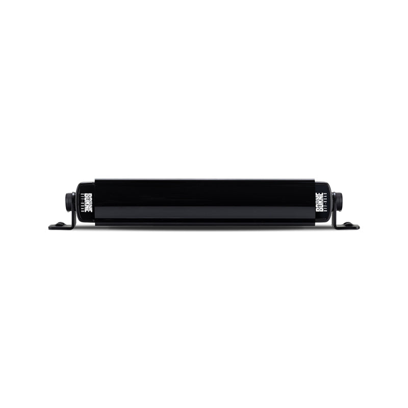 Borne Off-Road Light Bar Cover Single Row 10in Black BNLT-COV-SS10BK