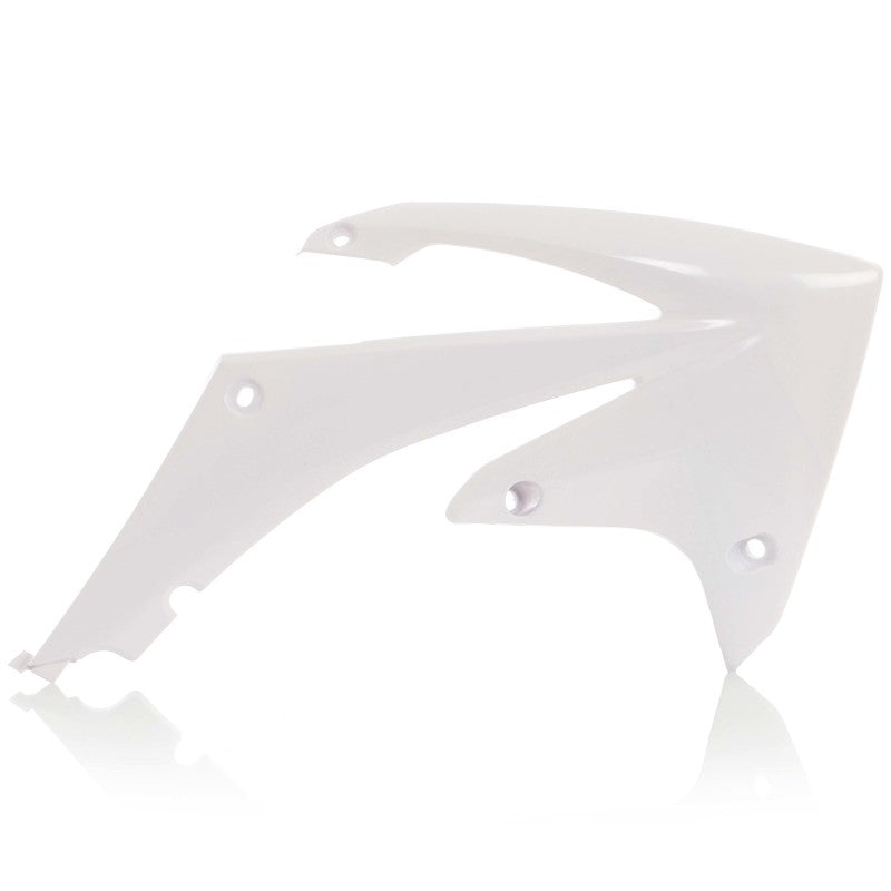 Acerbis 10-13 Honda CRF250R/ 09-12 CRF450R Radiator Shroud - White 2141830002