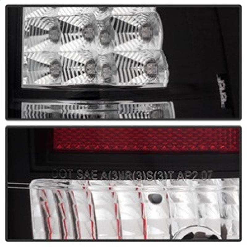 FR SPORT Spyder Chevy Avalanche 07-13 LED Tail Lights Black ALT-YD-CAV07-LED-BK 5032461 - View 6