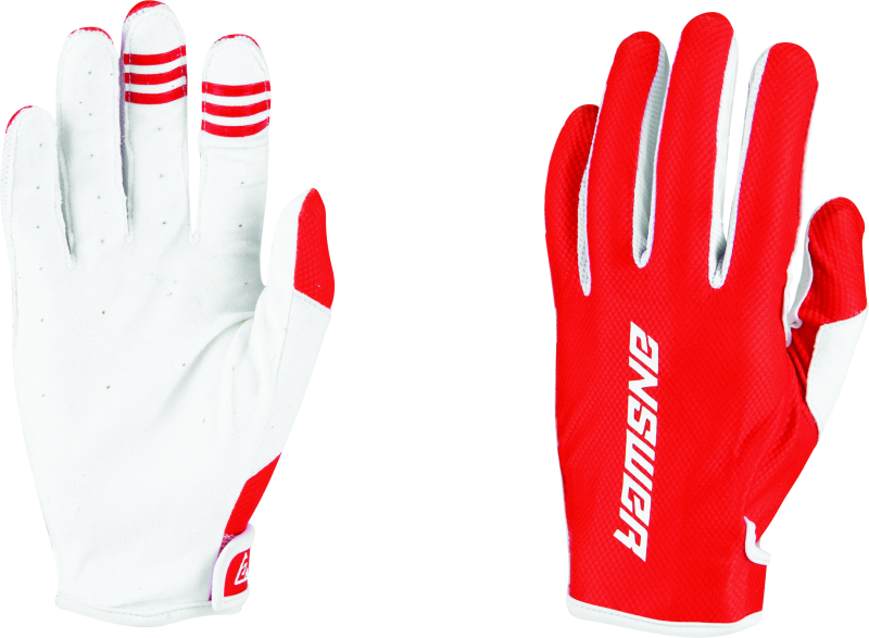 Answer Ascent Glv Redwht Yxl 446575
