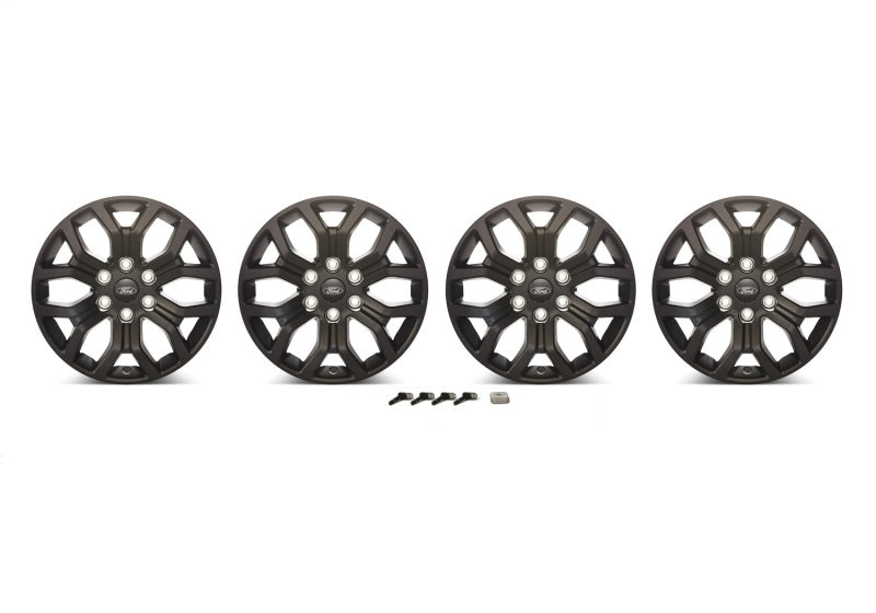 Ford Racing 2021+ F-150 18in Matte Black Wheel Kit M-1007K-1875MB