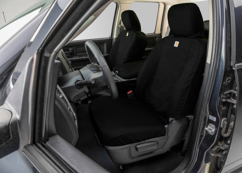 Covercraft 18-22 Honda Odyssey Carhartt Super Dux SeatSaver Custom Front Row Seat Covers - Black SSC3478COBK