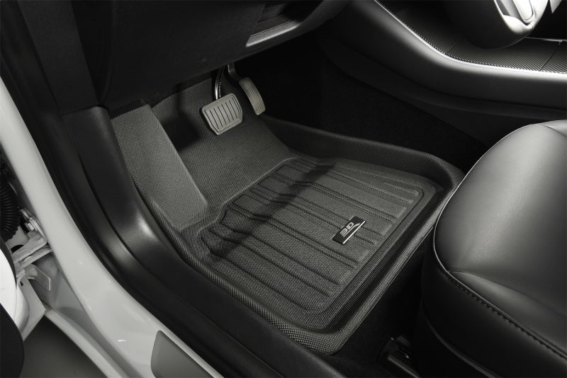 3D MAXpider 21-23 Polestar 2 Elitect 1st & 2nd Row Floormats - Black E1PS00001809
