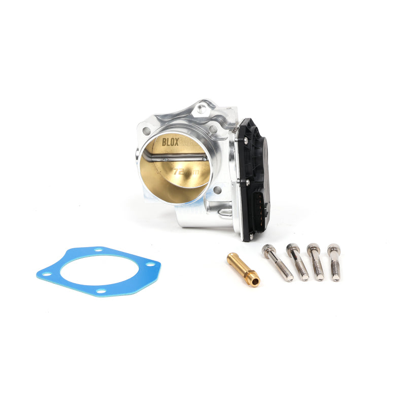 BLOX Racing 06-11 Honda Civic Si DBW 72mm Billet Throttle Body - Silver BXIM-00230-SI
