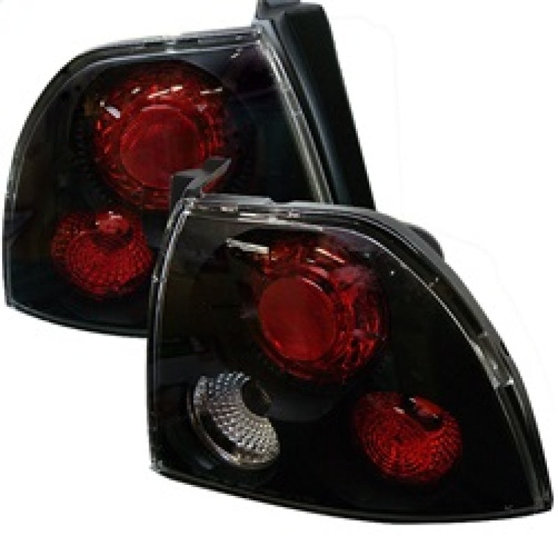 FR SPORT Spyder Honda Accord 94-95 Euro Style Tail Lights Black ALT-YD-HA94-BK 5004147 - View 2