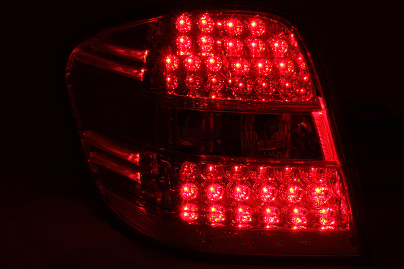 Anzo 2006-2007 Mercedes Benz M Class W164 LED Tail lights Red/Clear