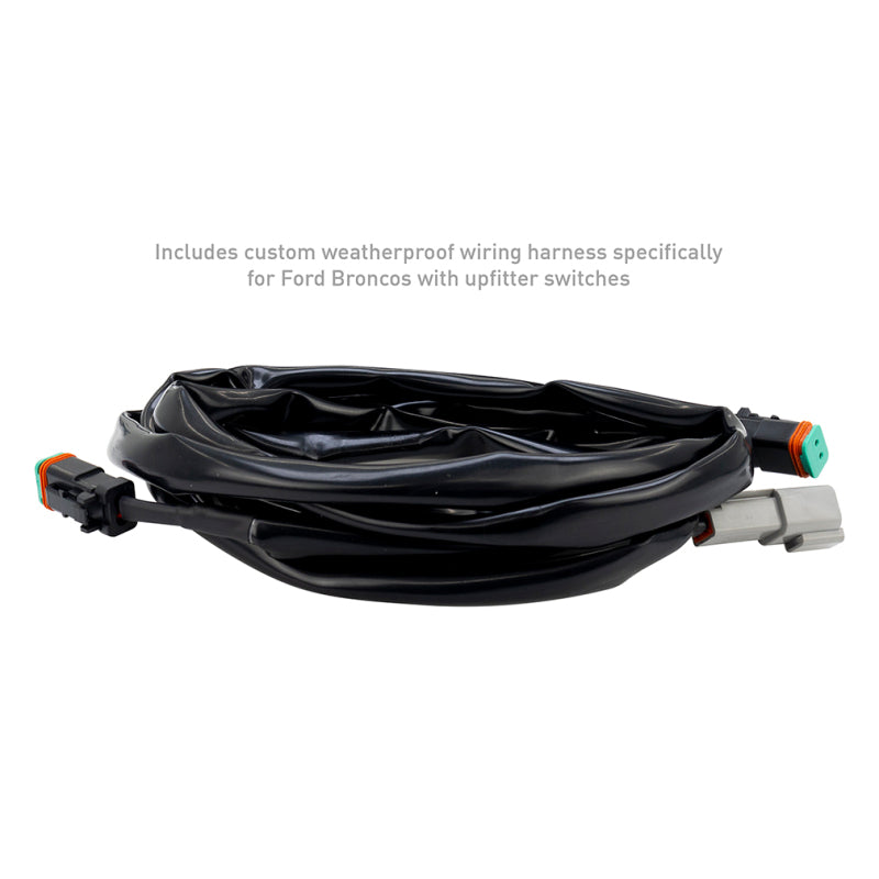Borne Off-Road 21+ Bronco Light Pods 2pc Ditch 3x3 Flood Upfit BNLT-BR-21-DT2FU