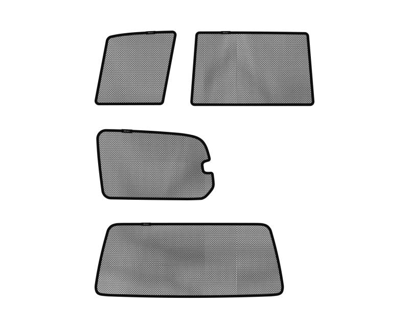 3D MAXpider 1998-2007 Lexus LX470 Black Sun Shades - Complete Set S1LX0440