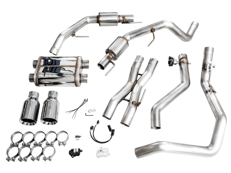 AWE Tuning AWE Gen 3 Raptor R SwitchPath Exhaust  - Chrome Silver Tips 3025-32852