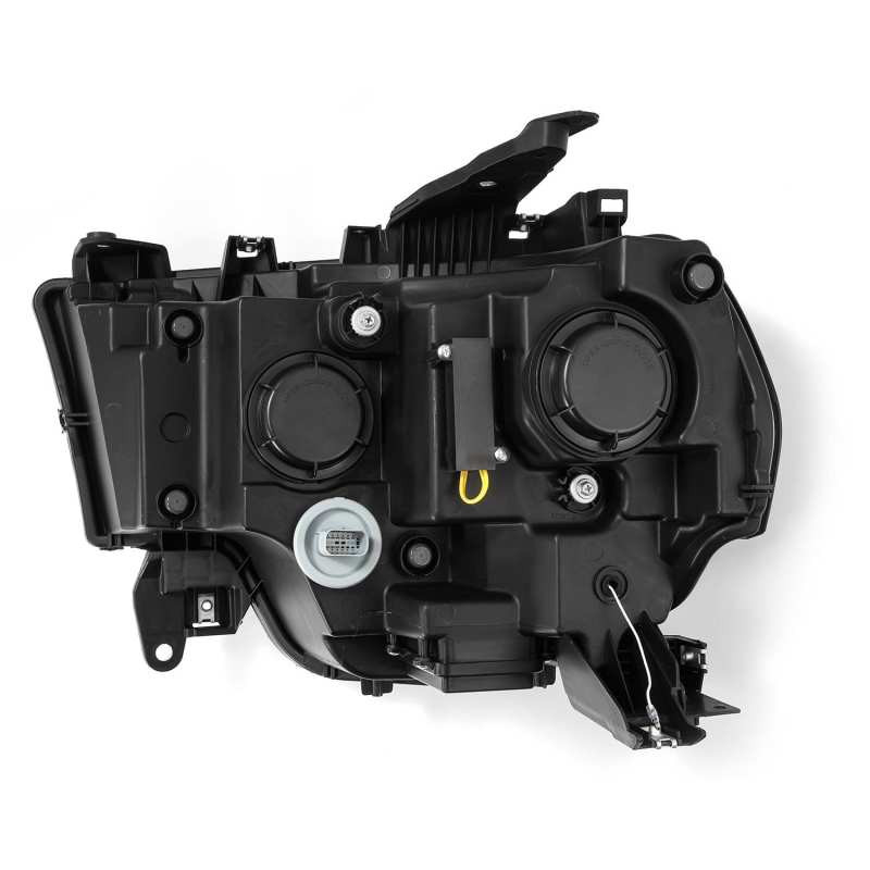 AlphaRex 19-21 Ram 2500 LUXX LED Proj Headlights Plank Style Black w/Activ Light/Seq Signal/DRL 880550 *Discontinued