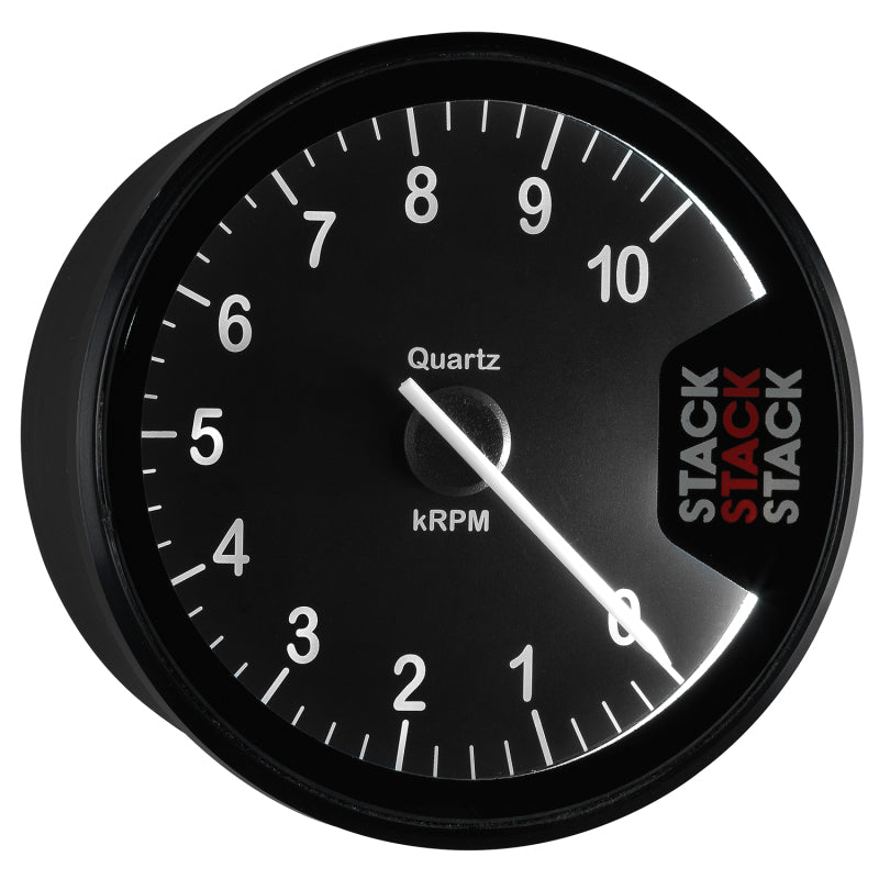 FR SPORT Autometer Stack Clubman Tachometer 80mm 0-10K RPM - Black ST200-010 - View 6