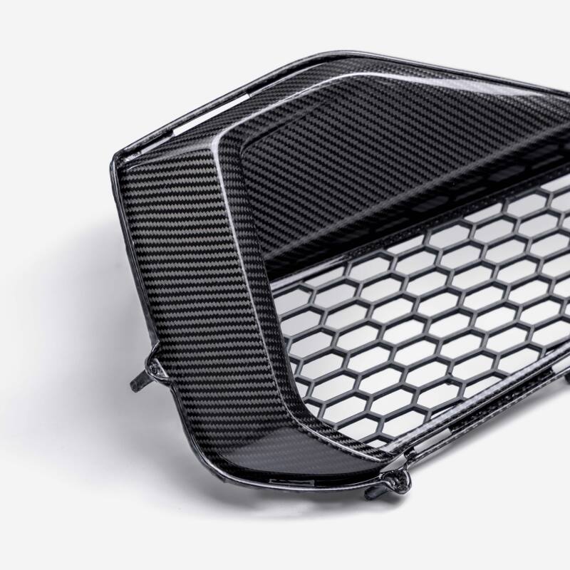 Anderson Composites 2024 Ford Mustang GT Carbon Fiber Front Bumper Inserts AC-FBI24FDMUGT