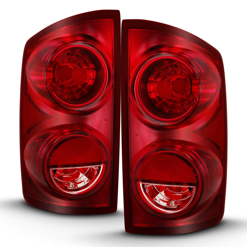ANZO 2007-2009 Dodge Ram 1500 Tail Light Red Lens (OE) 311309