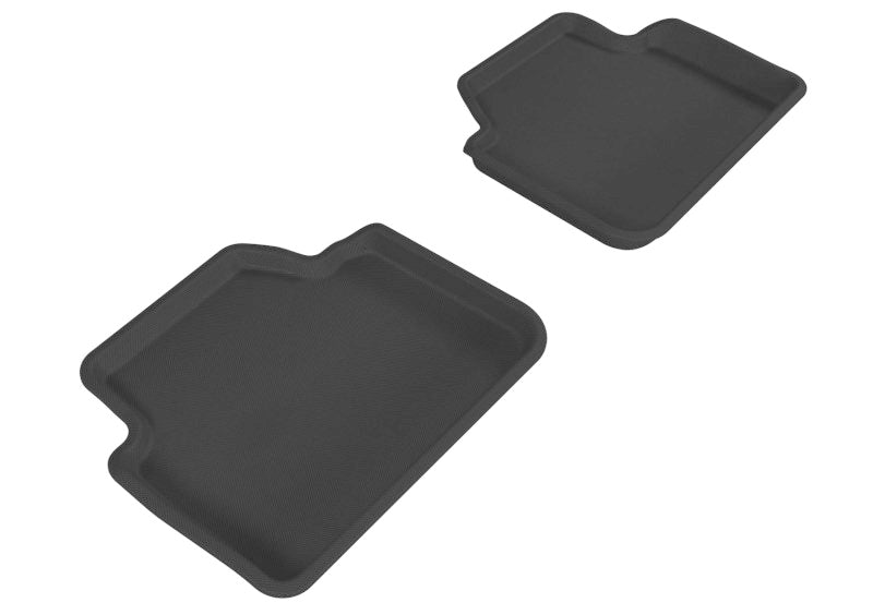 FR SPORT 3D MAXpider 2006-2011 BMW 3 Series/X3 E90/E83 Kagu 2nd Row Floormats - Black L1BM00621509