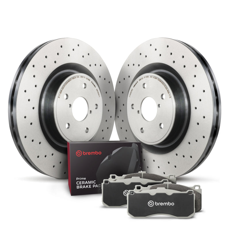 Brembo OE 90-92 BMW 735i/735iL Rear Disc Brake Kit KT00C03