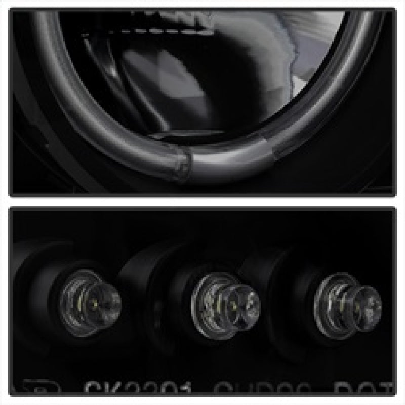 Spyder GMC Sierra 1500/2500 99-06 Projector Headlights CCFL Halo LED Blk Smke PRO-YD-CDE00-CCFL-BSM 5078704
