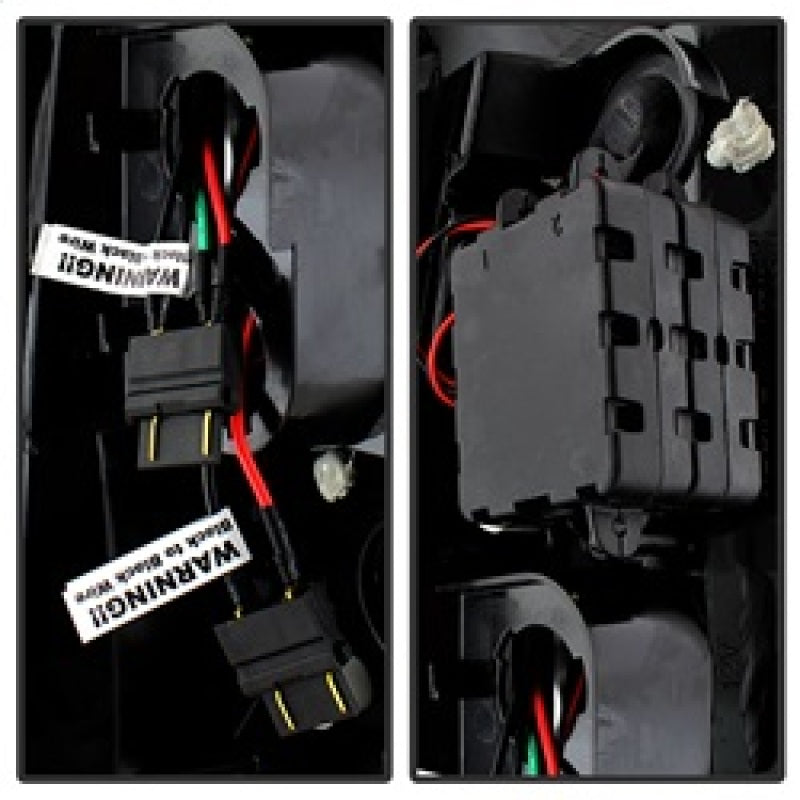 FR SPORT Spyder Chevy Silverado 1500 03-06 (Not Fit Stepside)LED Tail Lights Red Clear...