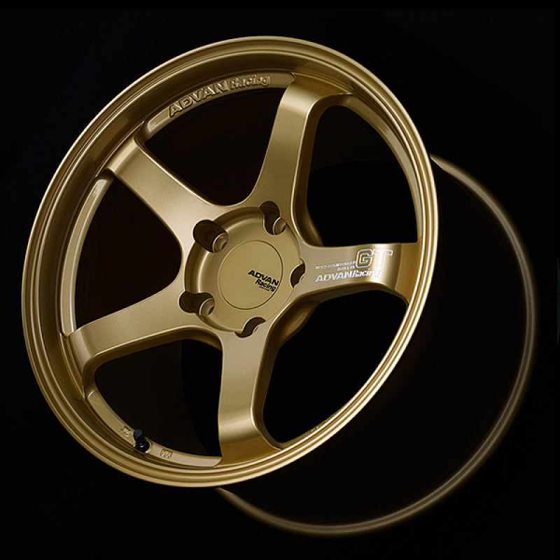 FR SPORT Advan GT for Porsche 18X10.0 +60 5-130 Racing Gold Metallic YAQ8K60PZP