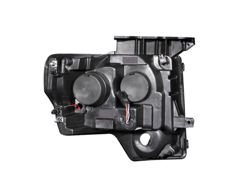 Anzo 2009-2014 Ford F-150 Projector Headlights w/ U-Bar Black